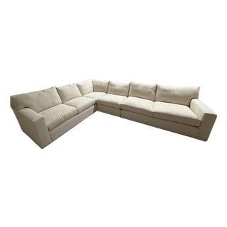 Crate & Barrel Douglas Ice 3+ Piece Sectional For Sale