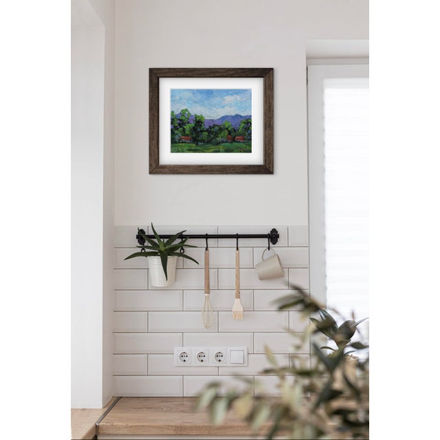 2020s Quiet Places & Journeys — Modern Contemporary Landscape (Original Oil Landscape) For Sale - Image 5 of 18