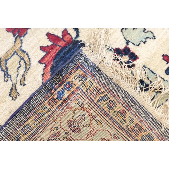 Antique Lavar Kerman Rug 8'11'' x 14'9'' For Sale - Image 4 of 12