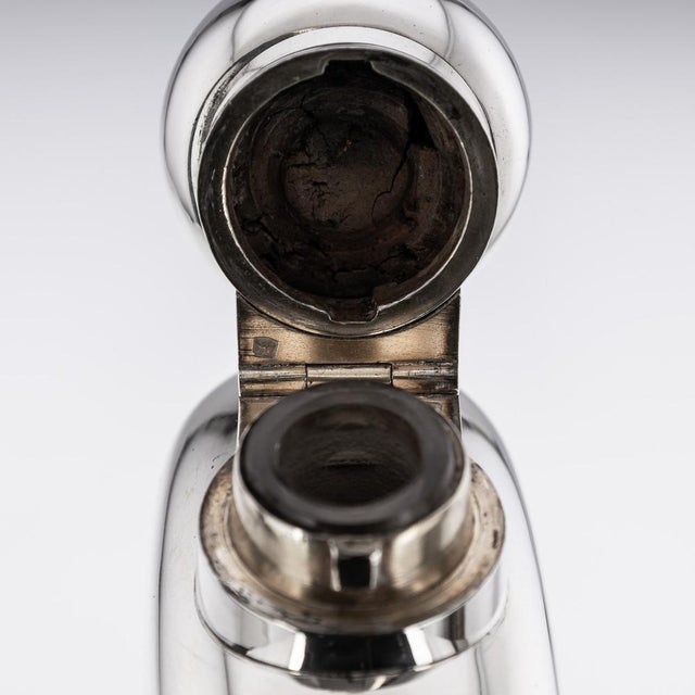 20th Century Victorian Silver Hip Flask & Cup from James Dixon & Son, 1901 For Sale - Image 10 of 12