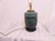 Antique Chinese Teal Crackle Glazed Ceramic Lamp For Sale - Image 4 of 4