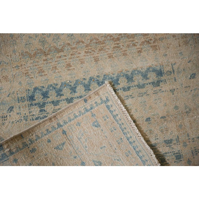 Coffee 1950s Vintage Persian Mir Sarouk Boteh Wool Runner For Sale - Image 8 of 12