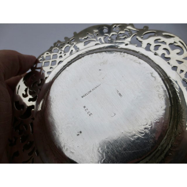 Mid 19th Century Sterling Silver Tray Mid-19th Century For Sale - Image 5 of 7