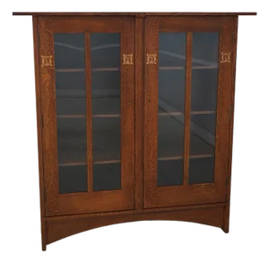 Stickley Harvey Ellis Mission Oak 2 Door Bookcase