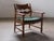 Danish Brutalist Razorblade Armchair by Henning Kjærnulf, 1960s For Sale - Image 13 of 18
