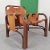 1970s Set of Bamboo and Natural Leather Chairs by Tito Agnoli, 1970s For Sale - Image 5 of 18