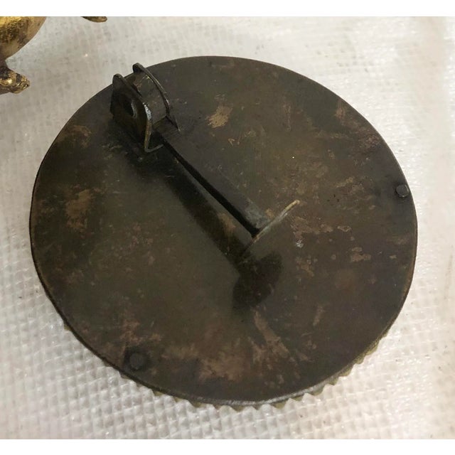 19th Century Antique French Porcelain Framed Portrait For Sale - Image 4 of 9