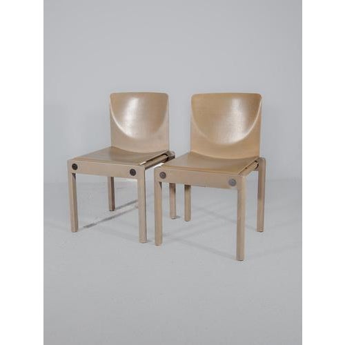 Thonet Stacking Chairs by Gerd Lange for Thonet, 1970s, Set of 6 For Sale - Image 4 of 18