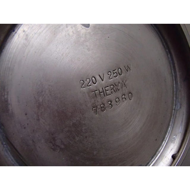 Percolator from Therma, 1940s, in Very Good conditions. Designed 1920 to 1949 This piece has an attribution mark, I am...