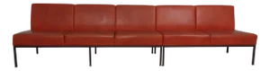 Minimalist 2-Seater and 3-Seater Bench, Germany, 1960s, Set of 2