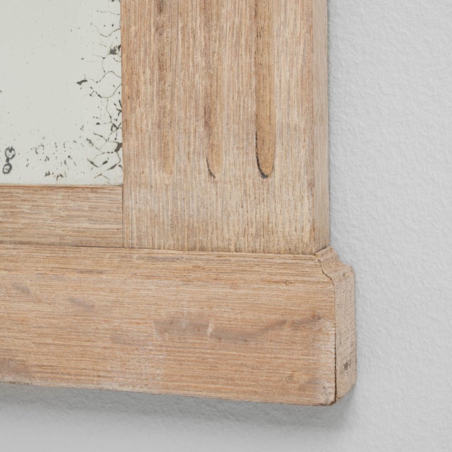 Brown 1900s French Oak Mirror For Sale - Image 8 of 18