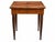 19th Century French Louis XVI Marquetry Side Table with Hidden Mirror, Late For Sale - Image 11 of 11