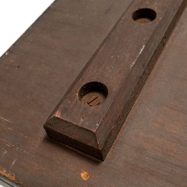 1900s f.w. Devoe & c.t. Reynolds Marine Paints Half-Hull Advertising Plaque “Columbia” For Sale - Image 14 of 14