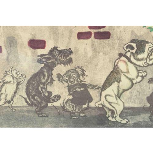 Boris O Klein, Dirty Dogs of Paris, 1940s, Offset Print, 1940s For Sale - Image 3 of 7