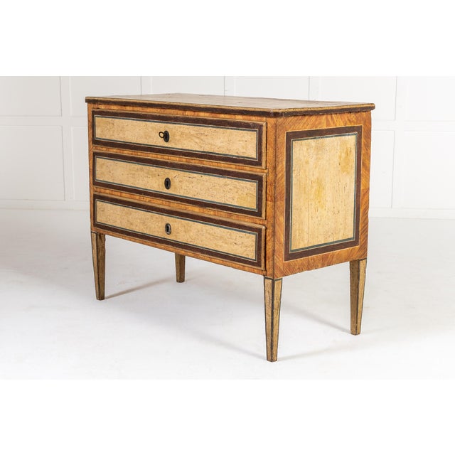 Antique Italian Painted Commode, 1700s For Sale - Image 10 of 10