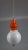 Glass and White Metal Ceiling Lamp from Stilux Milano, 1960s For Sale - Image 6 of 8
