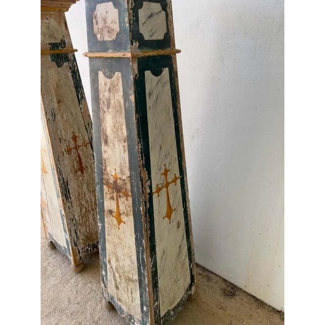 18th Century Italian Torcheres - A Pair For Sale - Image 10 of 12