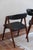 Black Teak Model 205 Dining Chairs attributed to Thomas Harlev for Farstrup Møbler, Denmark, 1960s, Set of 2 For Sale - Image 8 of 11