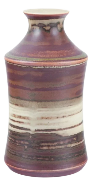 Brownish Glazed Stoneware Vase by John Andersson for Höganäs, 1970s