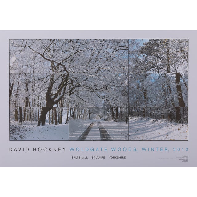 Woldgate Woods Poster after David Hockney For Sale