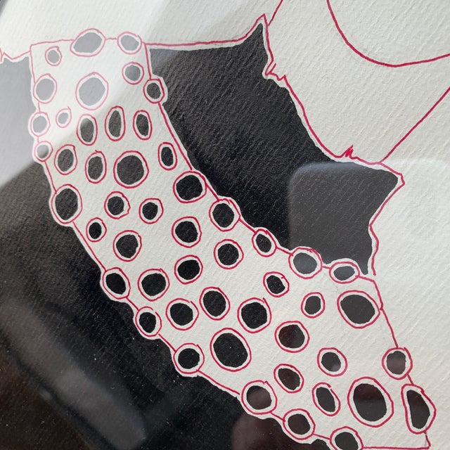 Vendel”Signed and Stamped Fashion Illustration For Sale - Image 12 of 13