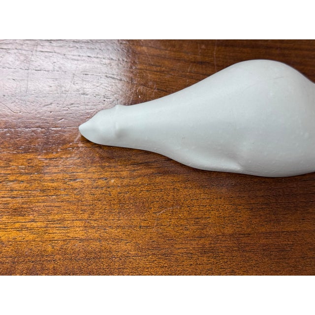 White Heath Ceramic Polar Bear For Sale - Image 8 of 12