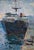 Original Seascape Oil Painting, Ukrainian Artist, 1967 48-34 For Sale