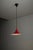 Medium Red Semi Pendant from Fog & Mørup, 1960s For Sale - Image 3 of 10
