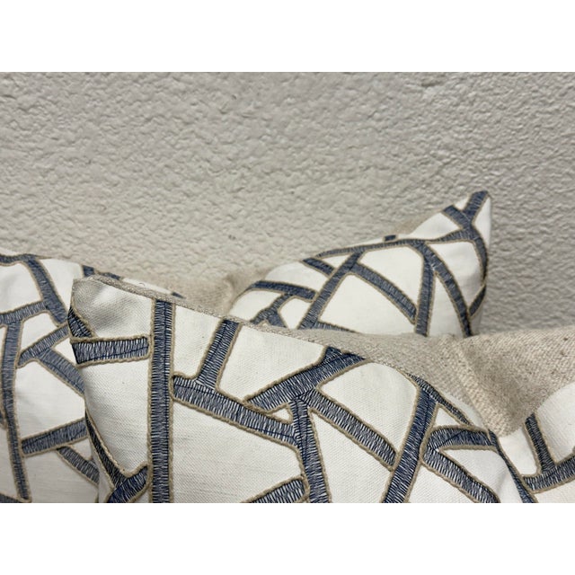 Thom Filicia Home Collin Linen Pillows, Pair For Sale In San Francisco - Image 6 of 12