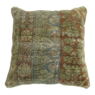 Zabihi Collection Mohtasham Kashan Persian Rug Pillow For Sale