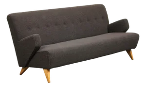 Midcentury Modern Jens Risom Model 37 Sofa for Knoll, 1940s