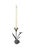 Vintage Brass Lily Flower Candle Holder For Sale - Image 4 of 18
