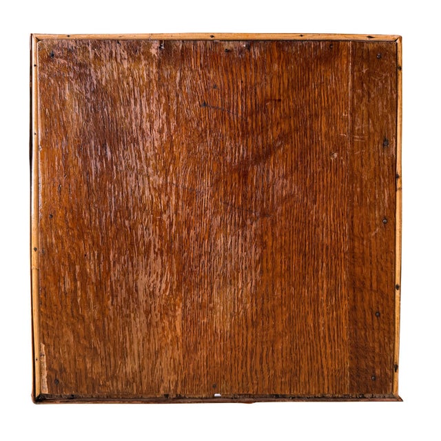 Antique English Tortoiseshell Bamboo Tall Side Table or Plant Stand, Circa 1900 For Sale - Image 10 of 11