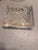 1960s clear crystal beveled table ashtray cut crystal, no flaws