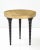 Mid-Century Modern Gilt Leafed Side Table For Sale - Image 3 of 8