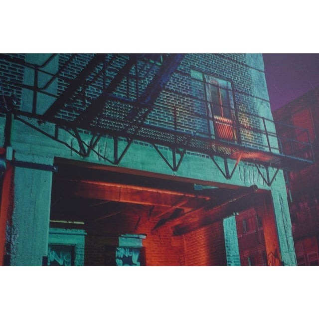 Mid-Century Modern Xavier Nuez Alleys & Ruins #100, Ghost Story (2007, West Bottoms, Kansas City, Mo, 130am) For Sale - Image 3 of 5
