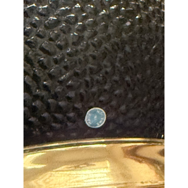 Vintage Swedish Green Textured Glass Table Lamps - A Pair For Sale - Image 9 of 12