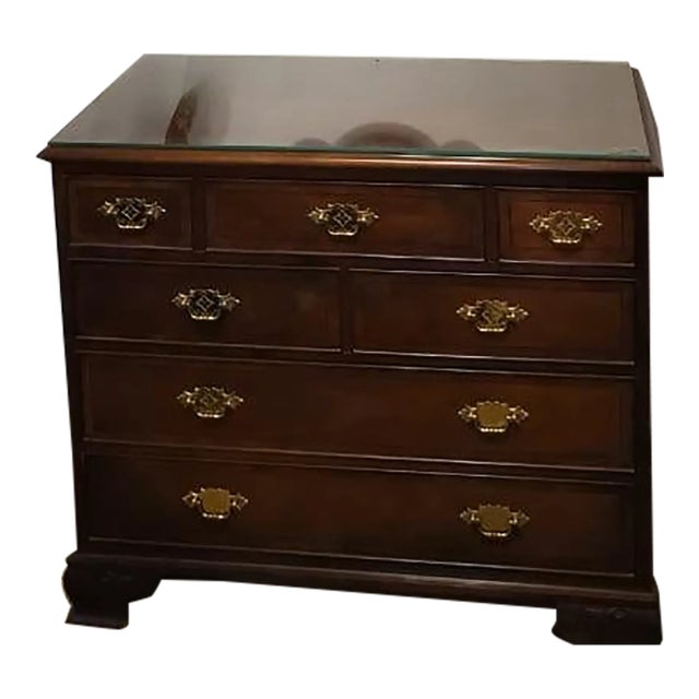 Baker Historic Charleston Bachelor Chest and Mirror - Set of 2 for $900 For Sale