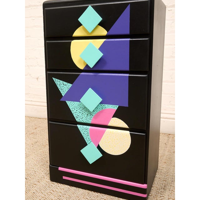 Mid 20th Century Tall Memphis Jewelry Chest For Sale - Image 11 of 12