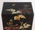 Chinese Chinese Floral Motif Hand-Painted and Black Lacquered Cabinet For Sale - Image 3 of 11