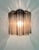 Smoked Murano Glass 5-Tube Wall Sconces, 1990s, Set of 2 For Sale - Image 11 of 17