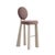 Textile Mary II Bar Chairs with Upholstered Legs by Ottiu, Set of 4 For Sale - Image 7 of 8