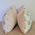 Transitional Anna French Millford Lumbar Pillows in Pink & Green For Sale - Image 3 of 8