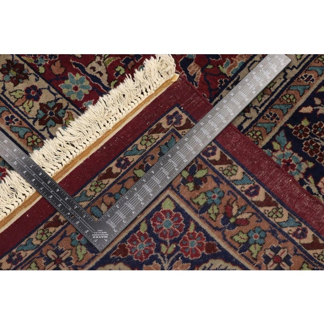 Early 20th Century Antique Indian Agra Rug - 09'11 x 13'10 For Sale - Image 5 of 10