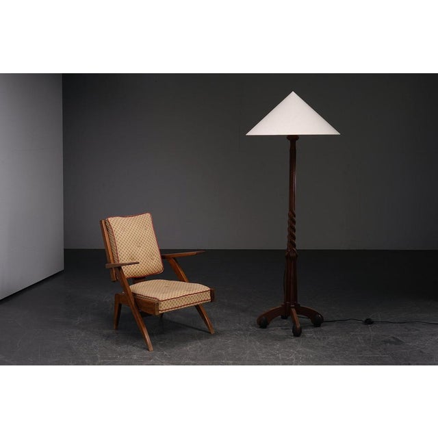 Amsterdamse School Standing Lamp, 1920s For Sale - Image 3 of 15