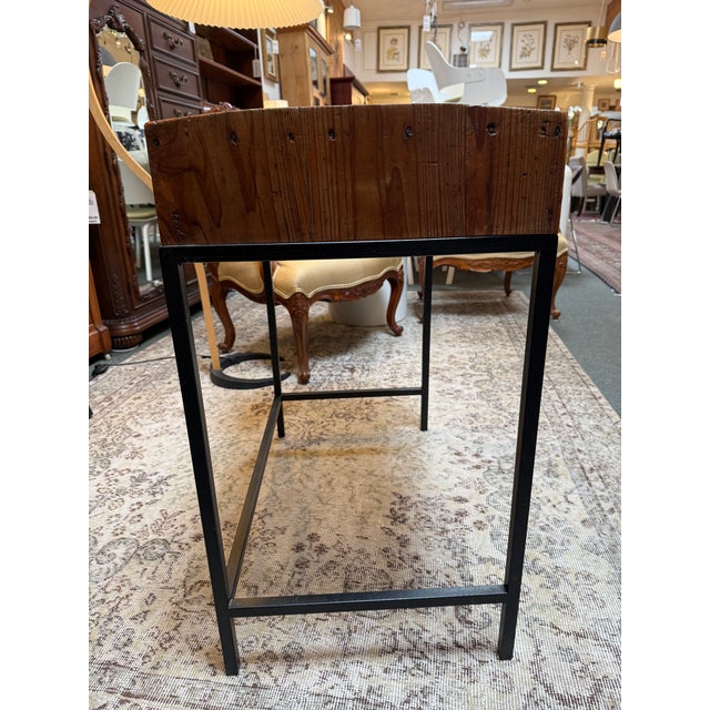 Rustic Writing Desk, Vintage For Sale - Image 4 of 12