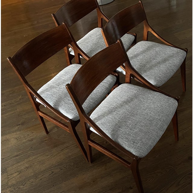 Dining Room Chairs by H. Vestervig Eriksen Tromborg, Denmark, Set of 4 For Sale - Image 13 of 18