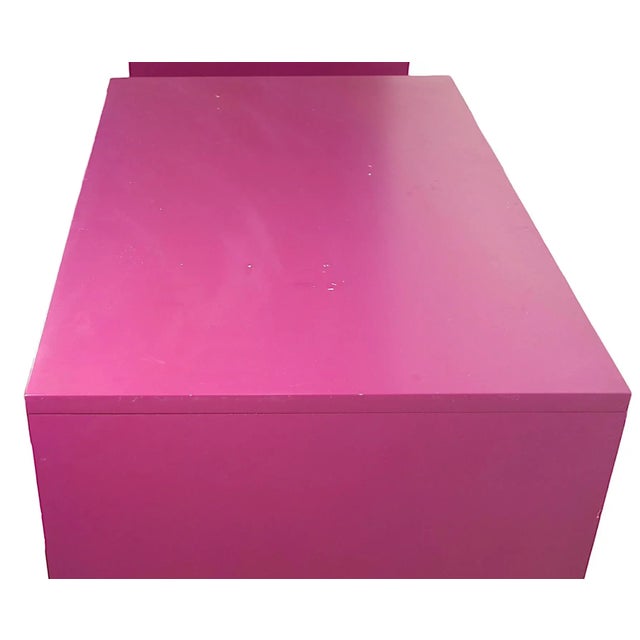 Mid-Century Modern Pr. Three Drawer Swingers Collection Bachelors Chests by Schoolfield Industries C 1970's For Sale - Image 3 of 11