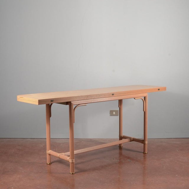 Vintage Folding Desk or Console Table For Sale - Image 14 of 18