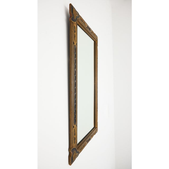 Art Nouveau Giltwood Mirror With Floral Motifs, Circa 1910 For Sale - Image 9 of 13